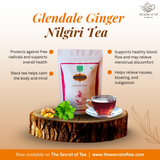 Glendale Ginger Nilgiri Tea – High Grown Heritage Blend | 150 Years of Excellence - 250gm