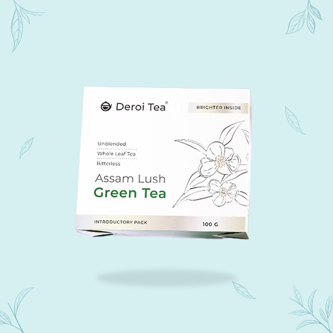 Deroi Assam Lush Green Tea Pack