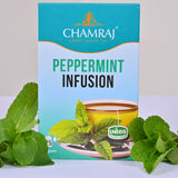 Chamraj Peppermint Infusion Tea Box with Peppermint Leaves