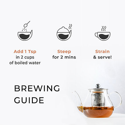 Brewing Guide of Deroi Assam Heritage Black Tea