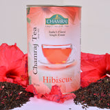 Chamraj Hibiscus Harmony Tea– Premium Nilgiri Herbal Tea with Natural Hibiscus Petals