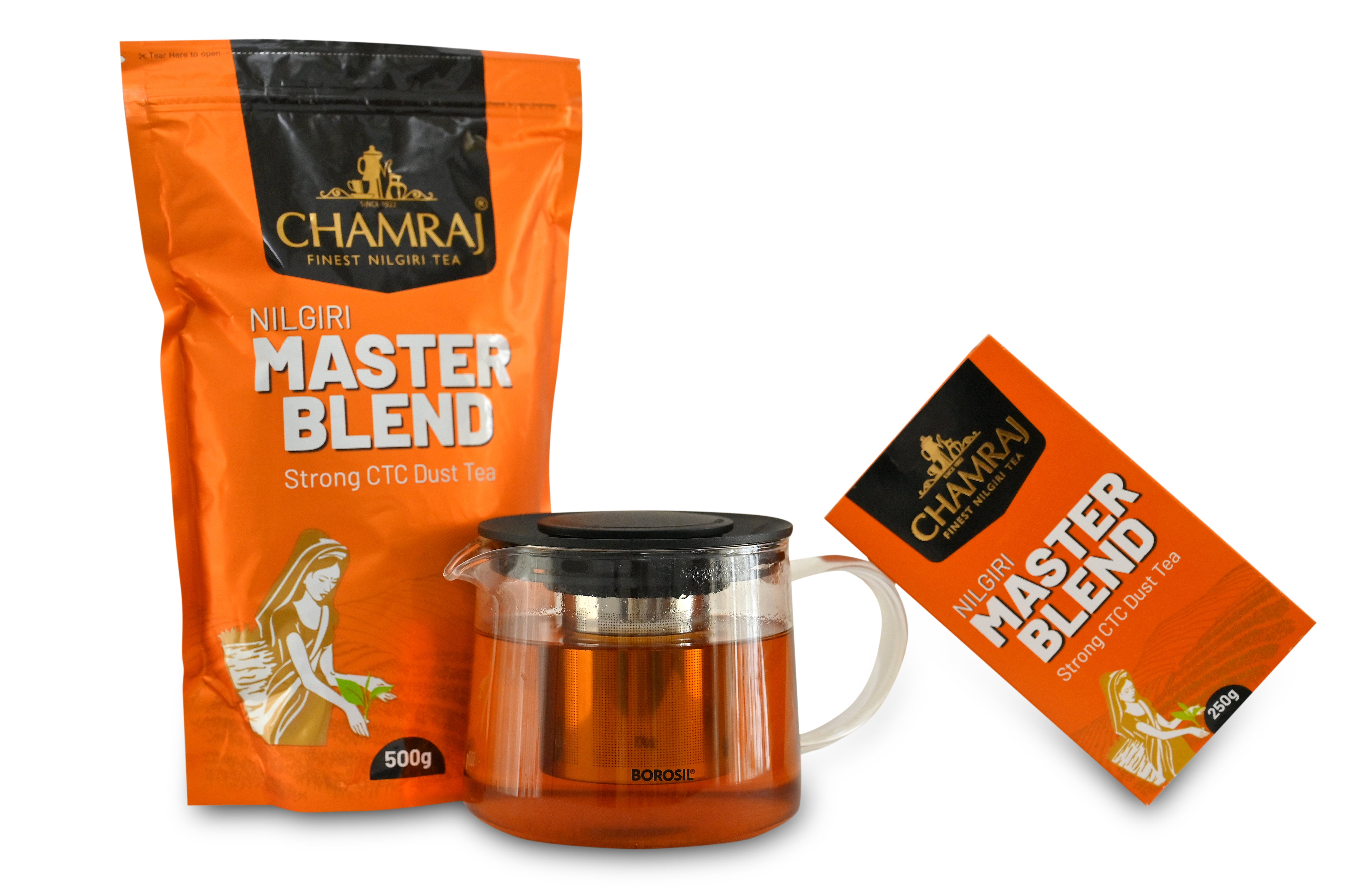 Chamraj Master Blend Strong CTC Tea Box 500g