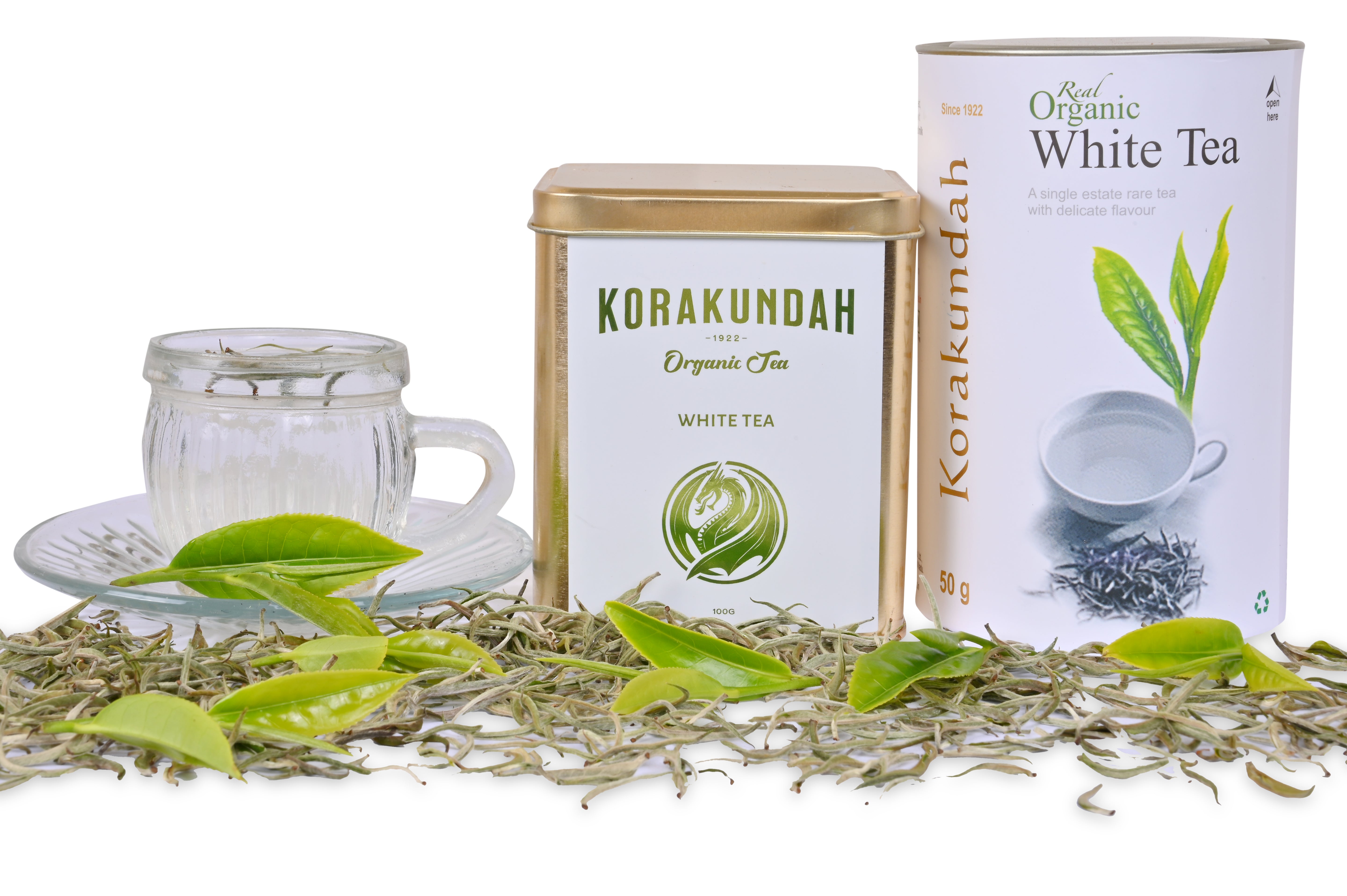 Korakundah Real Organic White Tea Can