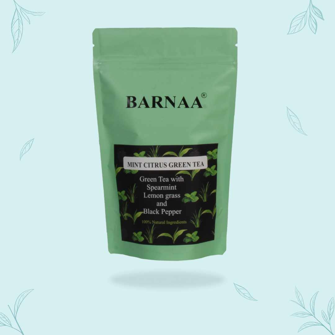 Barnaa Mint Citrus Green Tea Pack