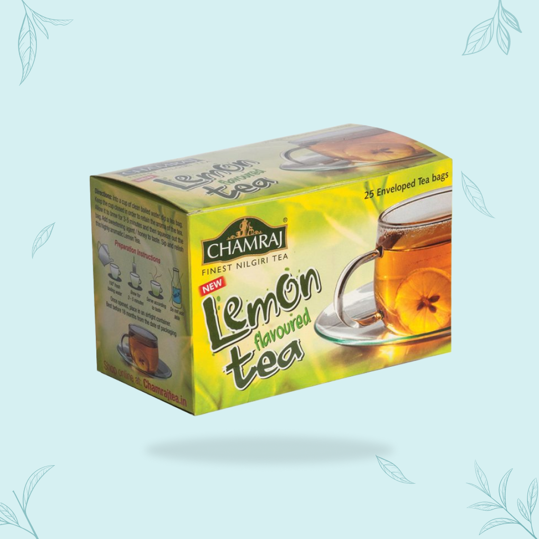 Chamraj Lemon Flavoured Tea Box
