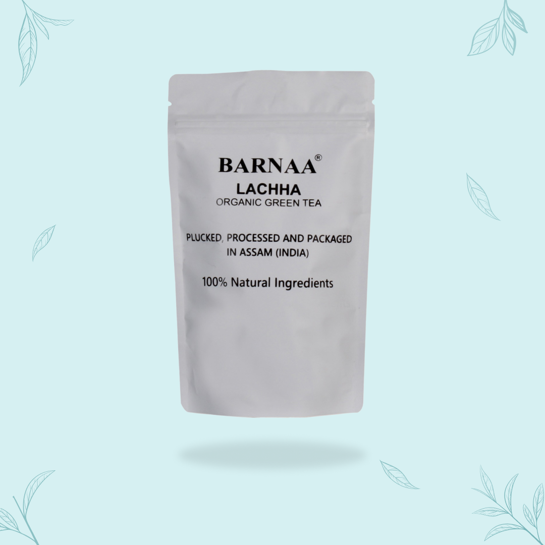 Barnaa Lachha Organic Whole Leaf Green Tea Pack