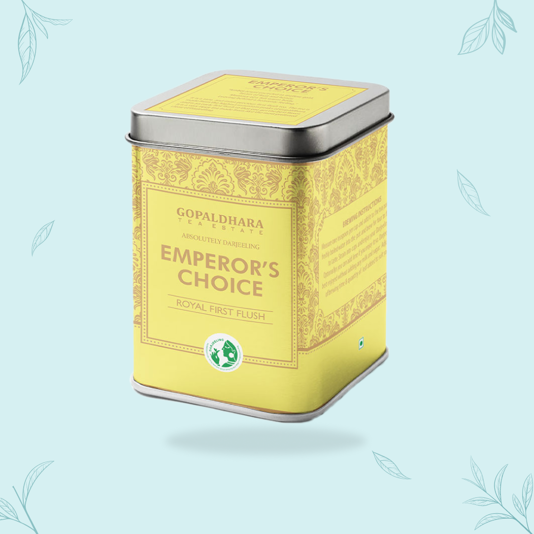 Gopaldhara Emperor’s Choice Darjeeling First Flush Tea Box