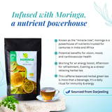 Chaidhara Organic Moringa Green Tea – Natural Immunity Support & Detox Tea - 200gm