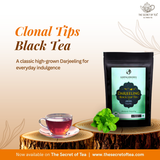 Clonal Tips Black Tea from Gopaldhara – Darjeeling High Grown - 100gm