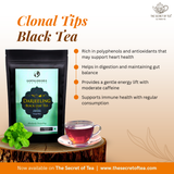 Clonal Tips Black Tea from Gopaldhara – Darjeeling High Grown - 100gm