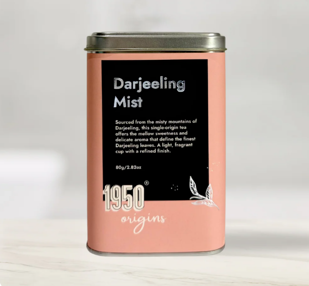 1950 Origins Darjeeling Mist Tea Box