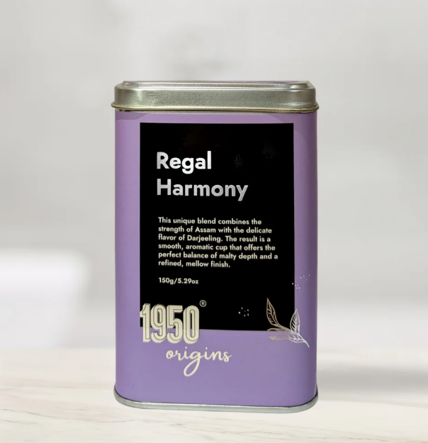 1950 Origins Regal Harmony Tea Box