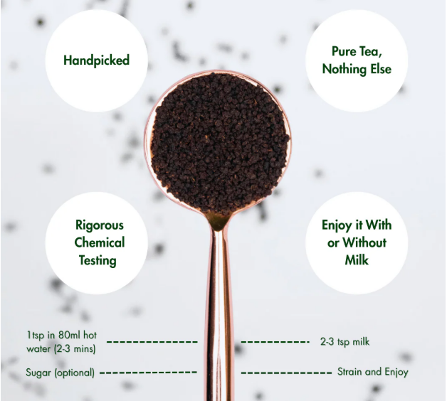 1950 Origins Royal Assam Second Flush CTC Black Tea
