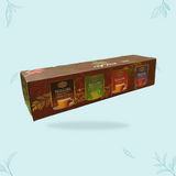 Glendale Premium Tea Gift Pack – 4 Tins Collection (Green, Masala, BOP & CTC | 50g Each)