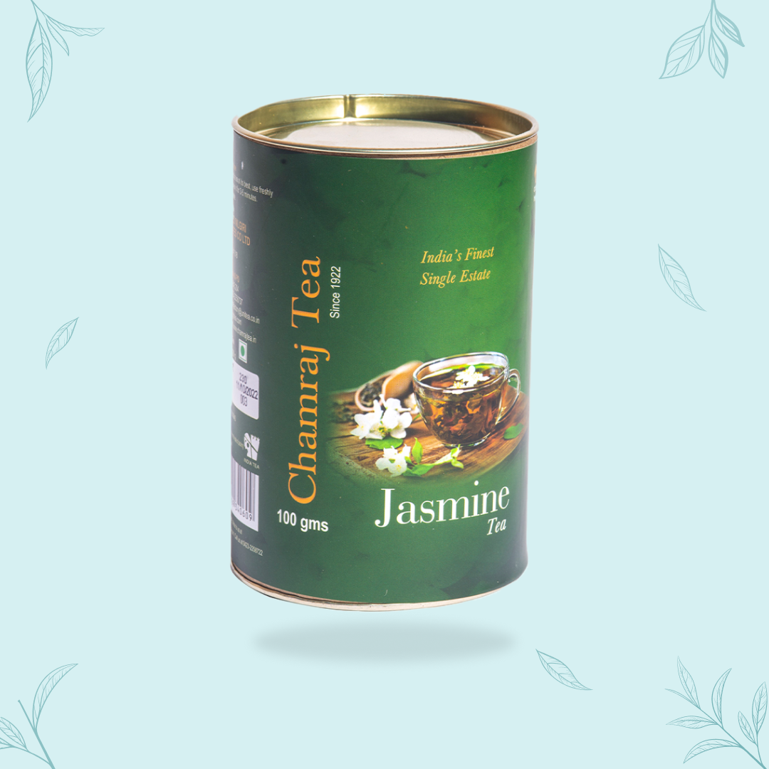 Chamraj Jasmine Black Tea Can