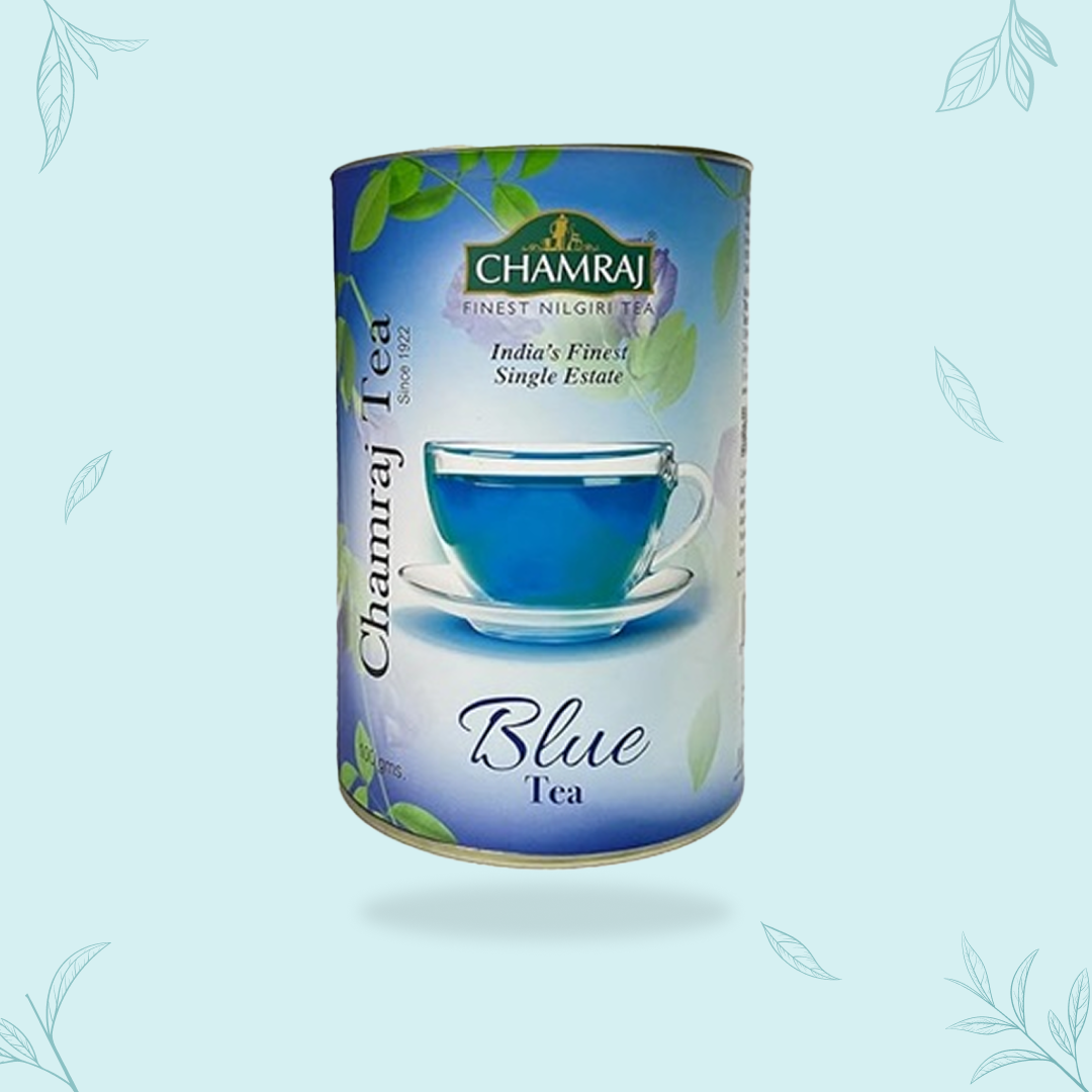Chamraj Blue Tea Canister