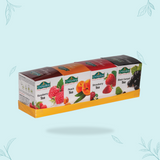 Chamraj Fruit Infusion Tea Bags – Raspberry, Peach, Strawberry & Black Currant
