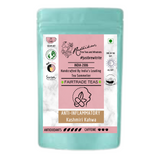 ANTI-INFLAMMATORY Almond Kashmiri Kahwa Organic Darjeeling Green Tea - Soothing Tea for Cold & Cough Relief
