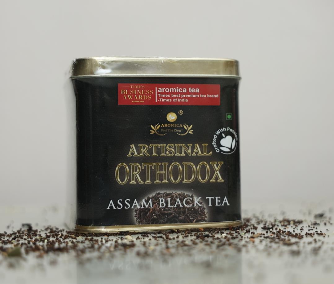 Aromica Artisanal Orthodox Assam Black Tea Box