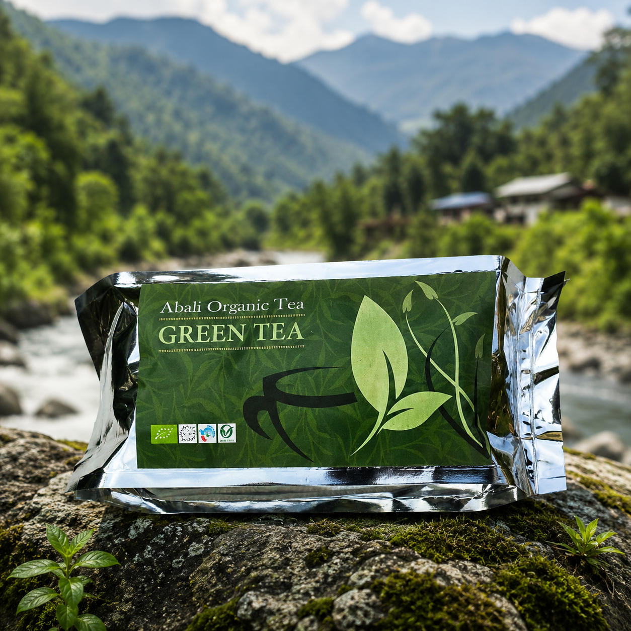 Abali Organic Green Tea Box
