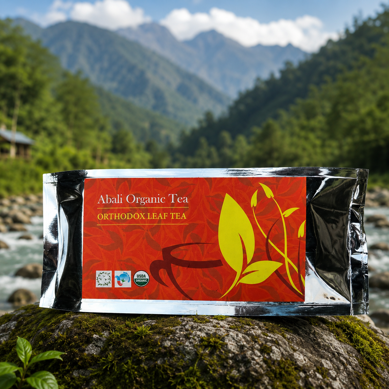Abali Organic Orthodox Leaf Tea Box