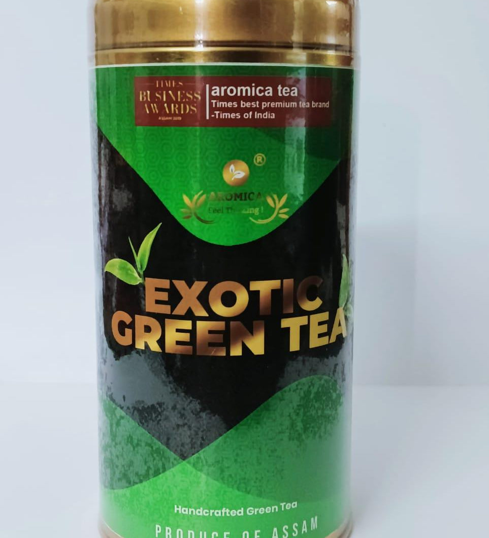 Aromica Handcrafted Whole leaf Exotic Green Tea
