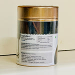 Aromica Caramel Chocolate Tea Canister with Ingredient Label
