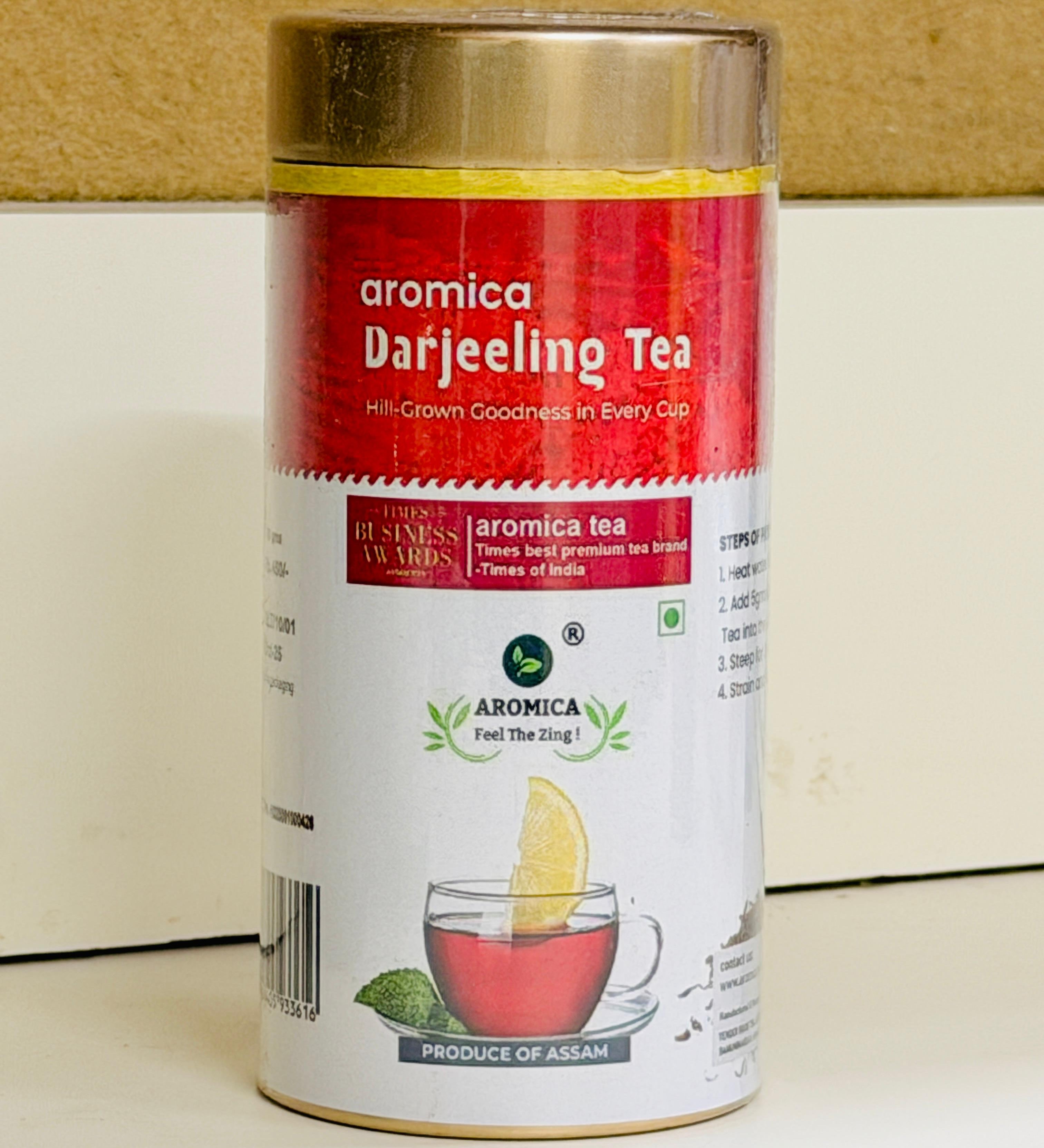 Aromica Himalayan Darjeeling Premium Tea Can