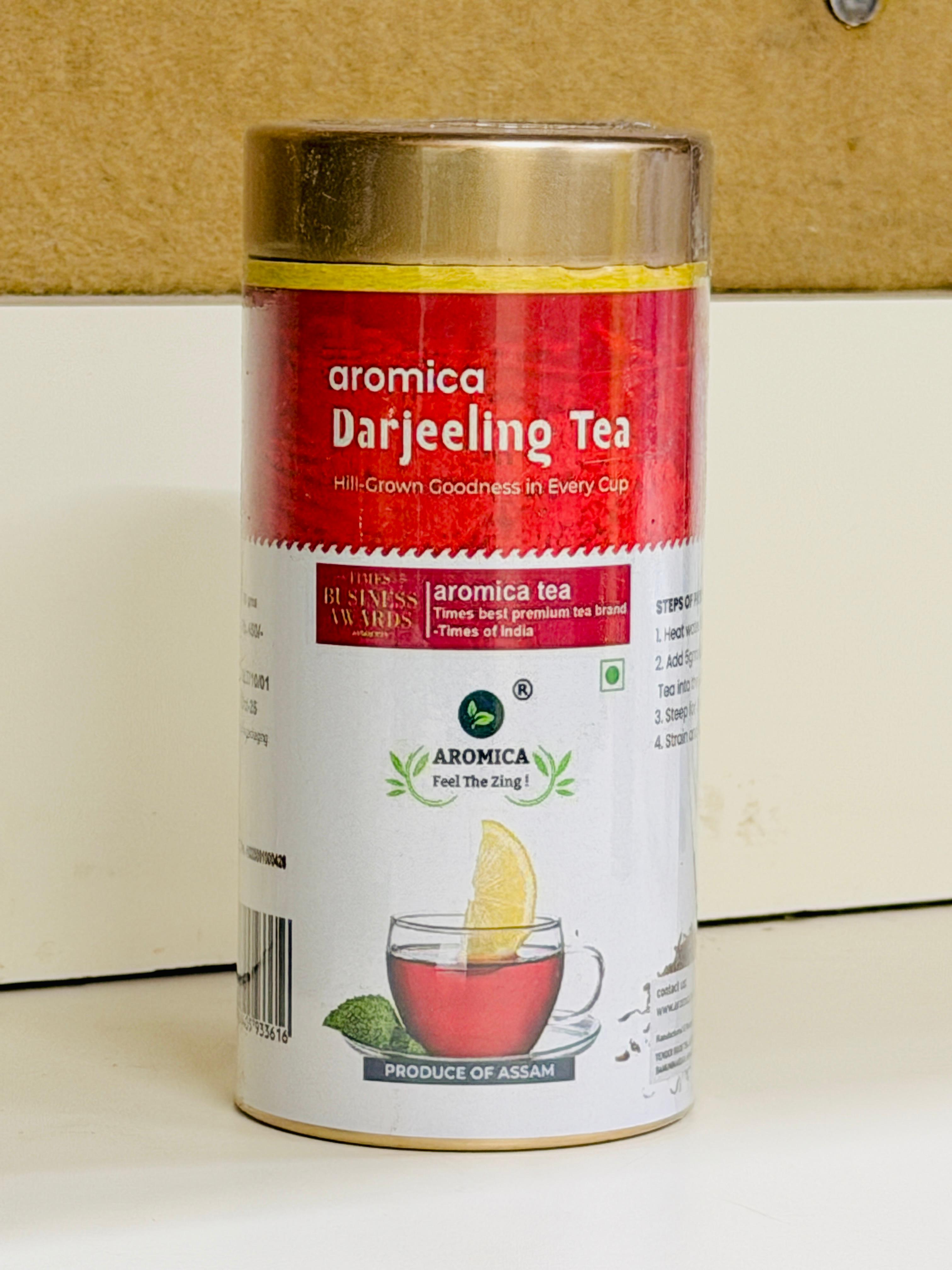 Aromica Himalayan Darjeeling Premium Tea Can