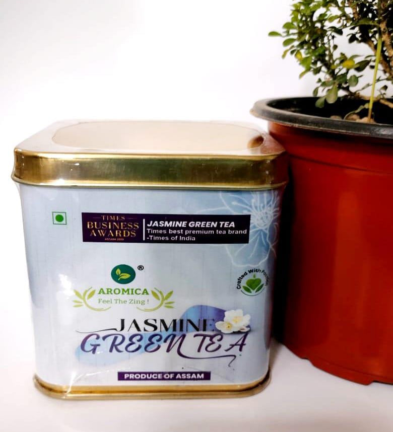 Aromica Jasmine Green Tea Tin