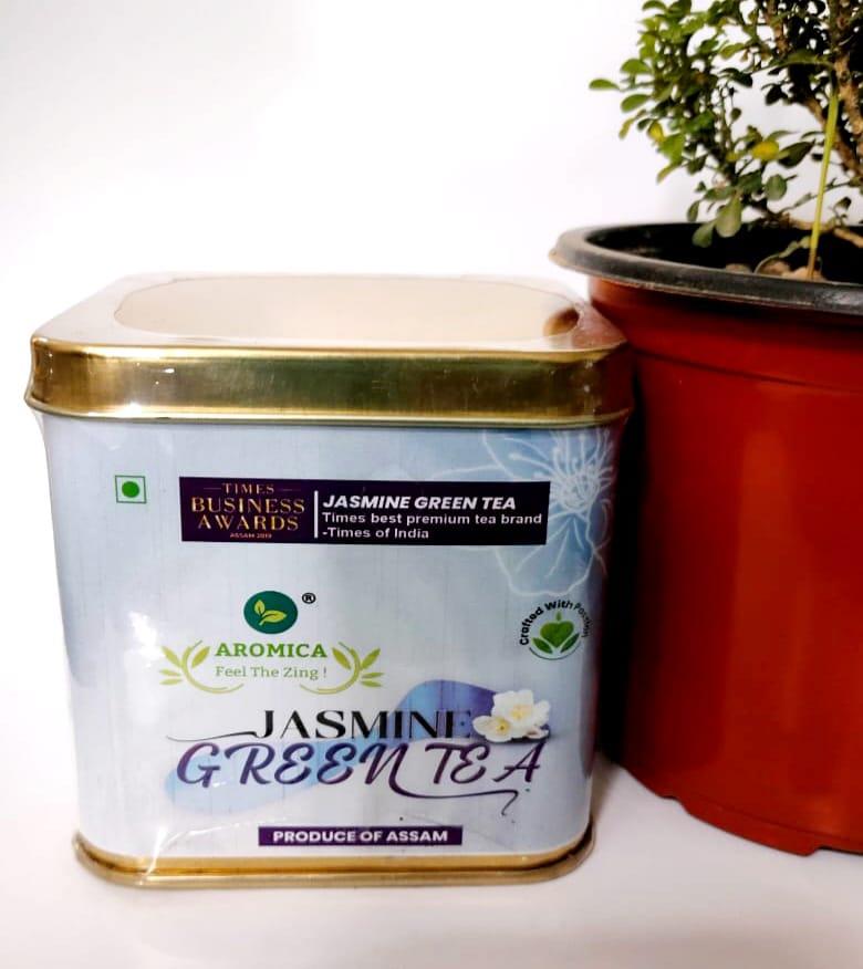 Aromica Jasmine Green Tea Tin