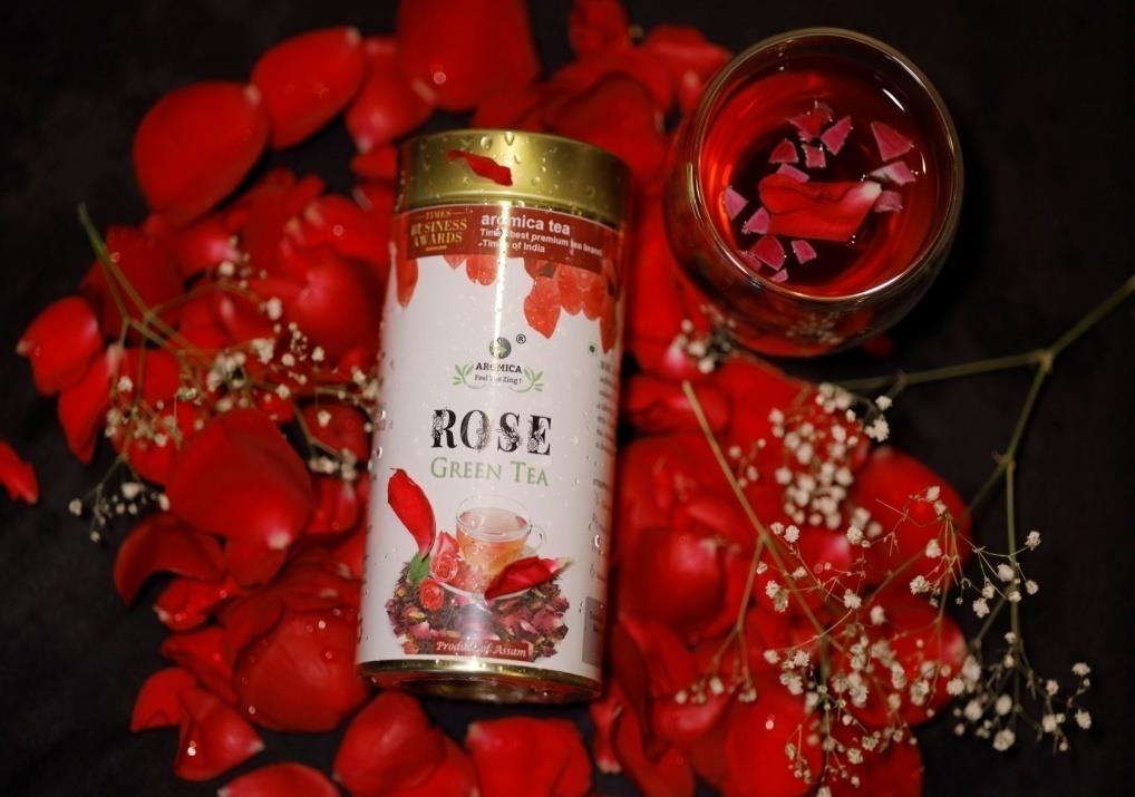 Aromica Rose Green Tea