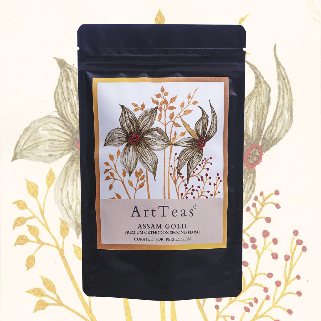 ArtTeas Assam Gold Premium Orthodox Second Flush Tea Pack