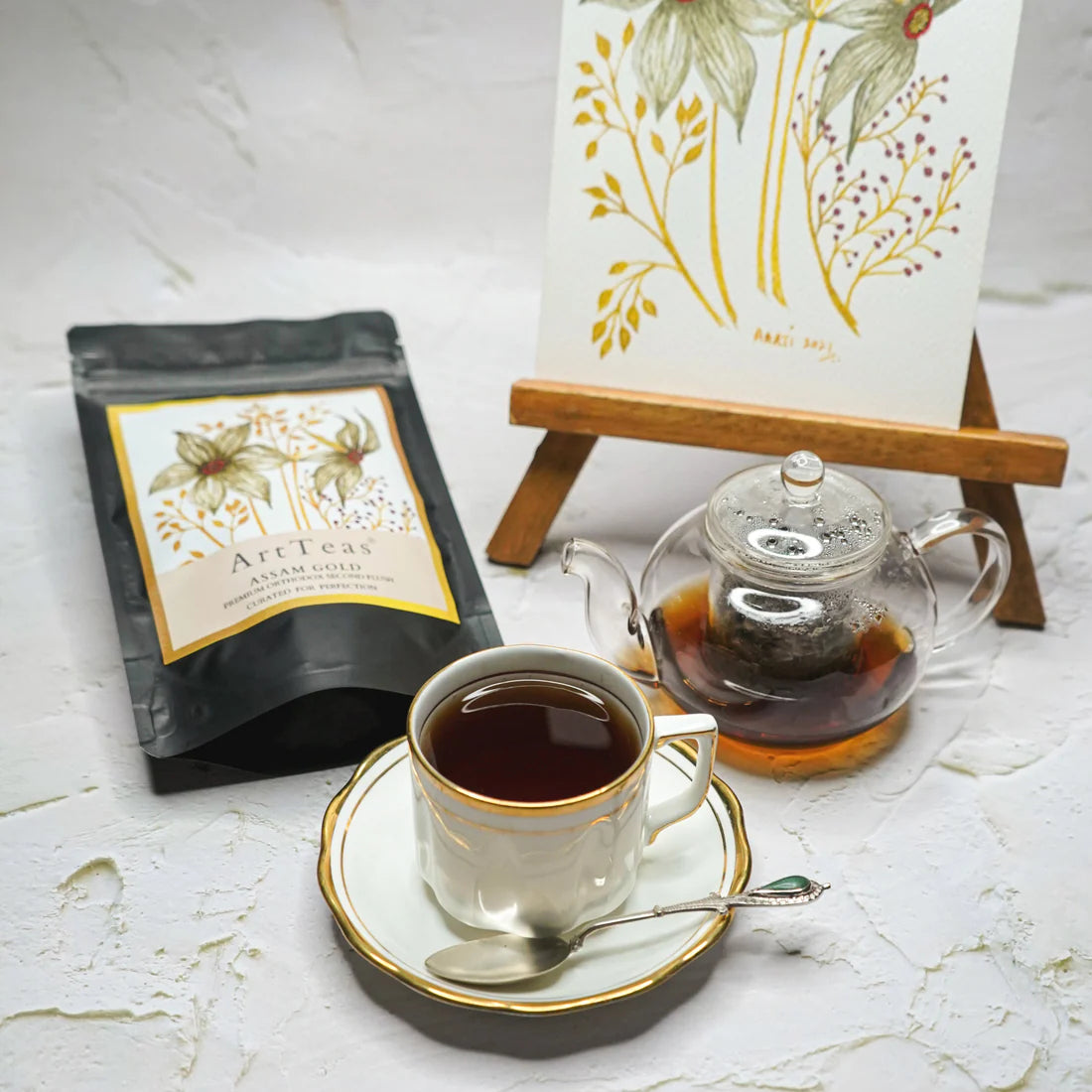 ArtTeas Assam Gold Premium Orthodox Second Flush Tea