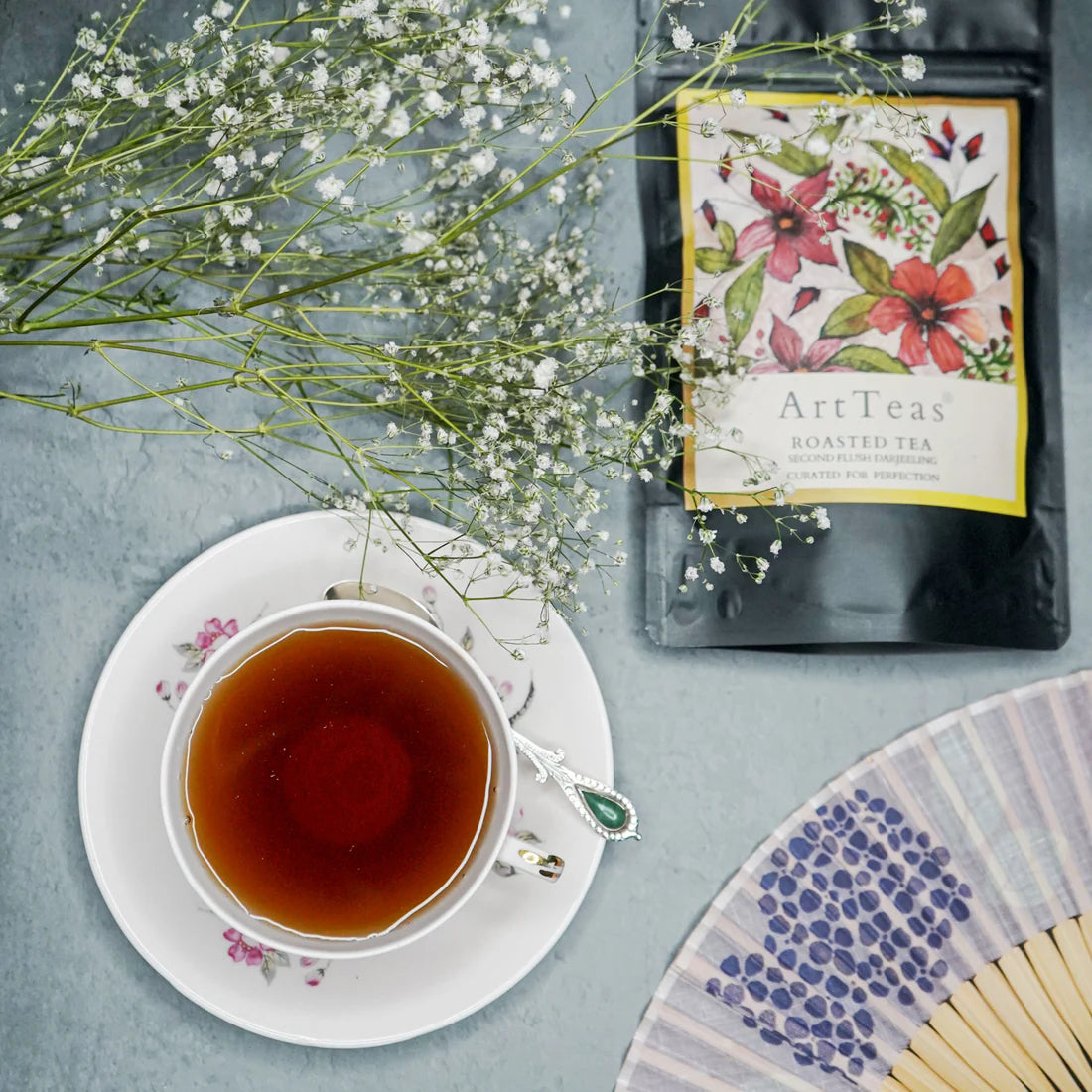 ArtTeas Handcrafted Darjeeling Second Flush Roasted Black Tea