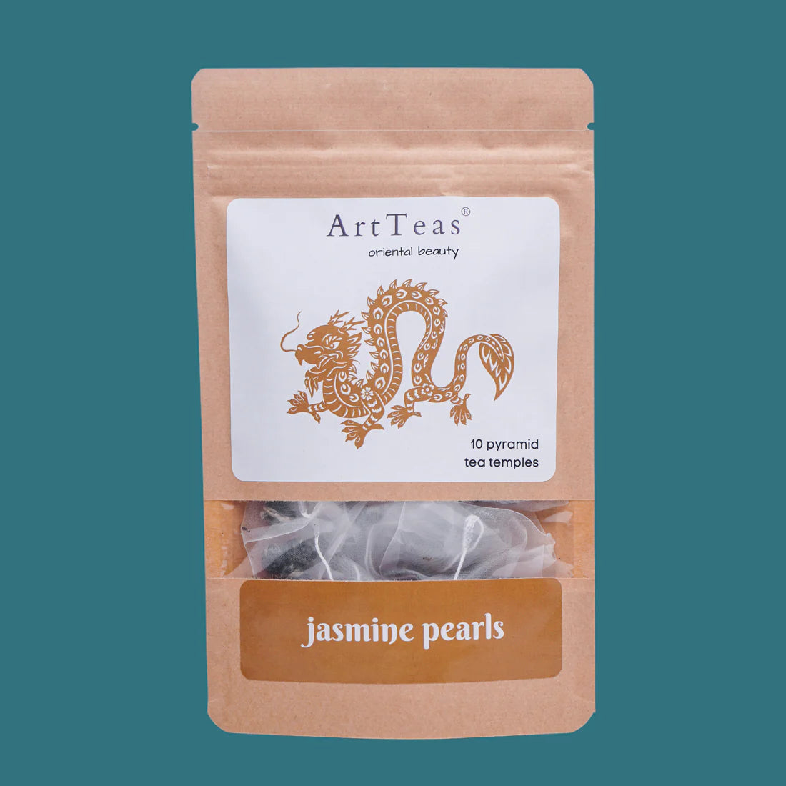 ArtTeas Jasmine Pearls Green Tea Pack