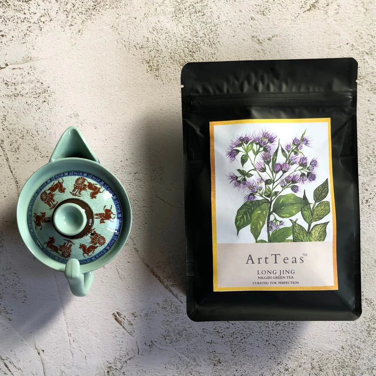 ArtTeas by Chai Experience Long Jing Limited Edition Nilgiri Green Tea Pack
