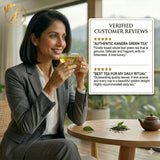 Kangra Tea House GhaaTEA Artisanal Kashmiri Kahwa with Almonds & Golden Saffron