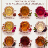 Kangra Tea House GhaaTEA Artisanal Kashmiri Kahwa with Almonds & Golden Saffron