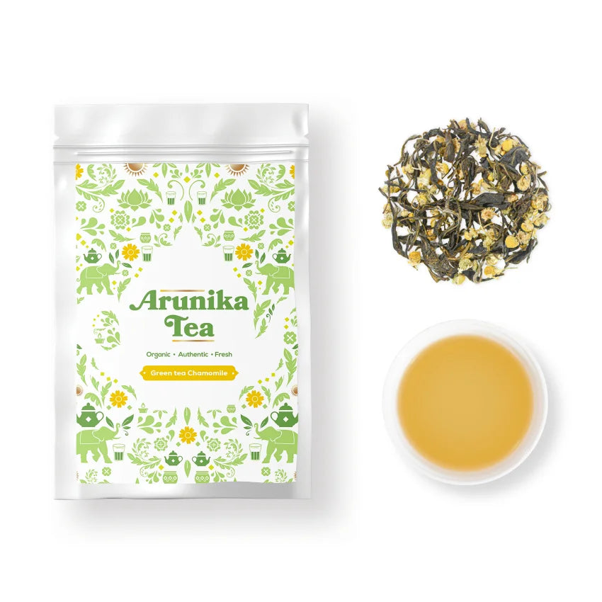 Arunika Chamomile Green Tea Pack