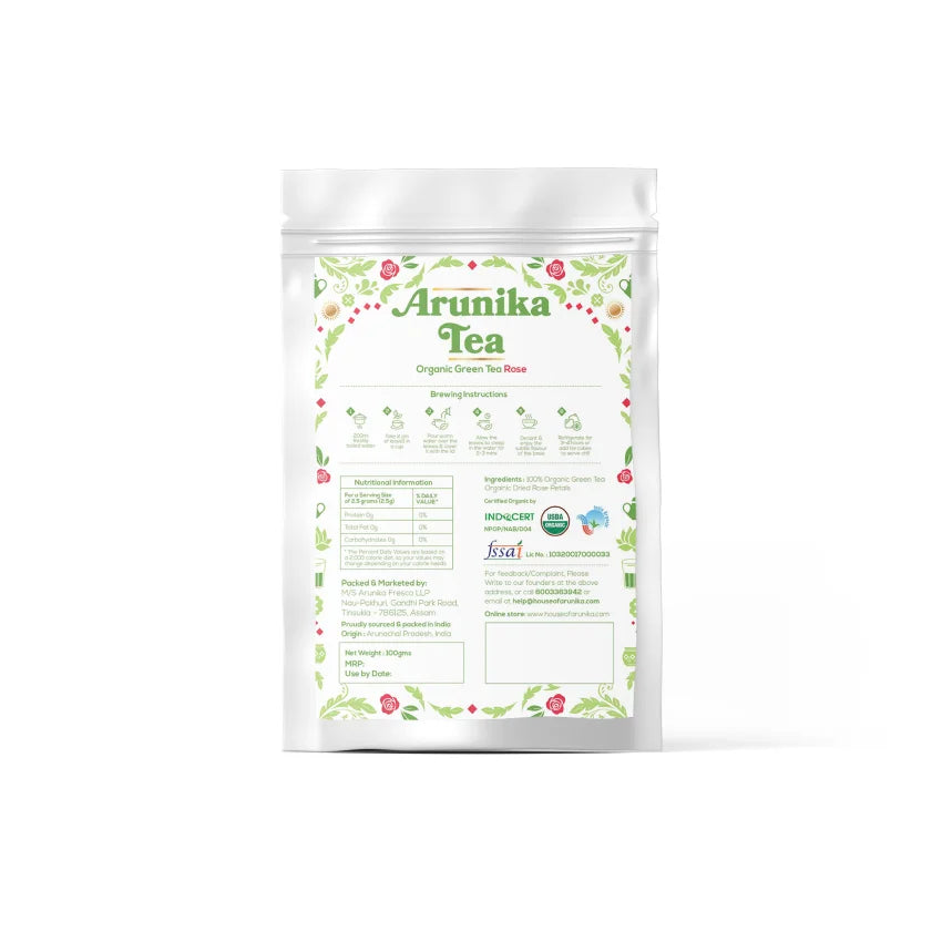 Arunika Rose Green Tea Floral Blend