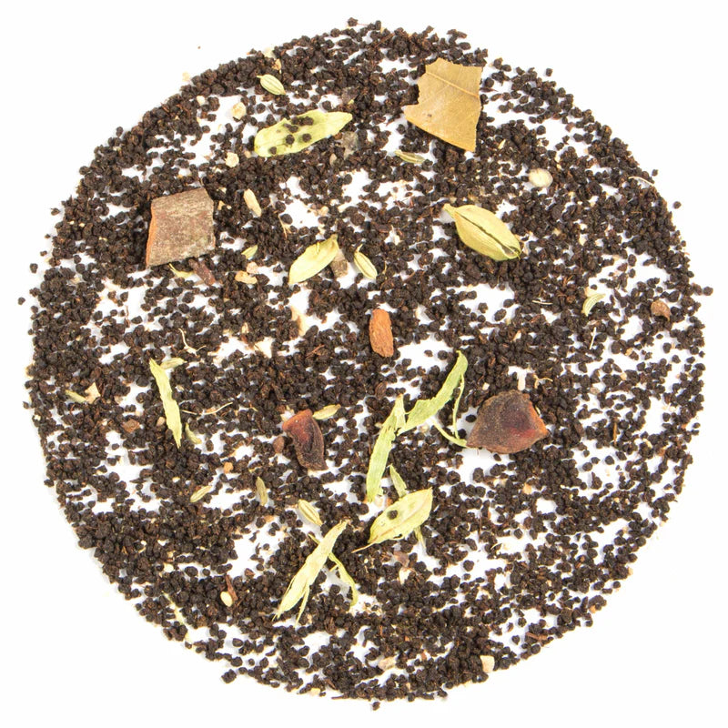 Assam CTC Tea Leaves with Ginger and Cardamom