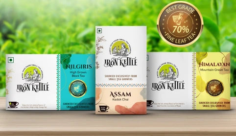 Assortment of Iron Kettle Tea Packs