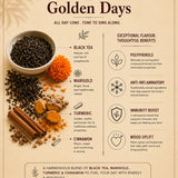 Aurizen Tea Golden Days - Warm Nilgiri Black Tea with Marigold & Spice