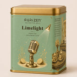Aurizen Tea Limelight - Nilgiri Green Tea with Lemongrass & Lemon for Bright, Vibrant Days