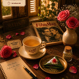 Aurizen Tea Matinee Show - Nilgiri Green Tea with Betel Leaf & Rose, Inspired by the Ritual of Paan
