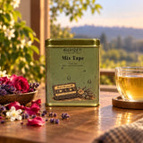 Aurizen Tea Mix Tape - Nilgiri Green Tea with a Medley of Rose, Lavender & Jasmine