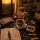 Aurizen Tea Mix Tape - Nilgiri Green Tea with a Medley of Rose, Lavender & Jasmine
