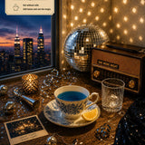 Aurizen Tea One More Night - Nilgiri Green Tea with Ginger, Blue Pea & Warming Spice for a Gentle Reset