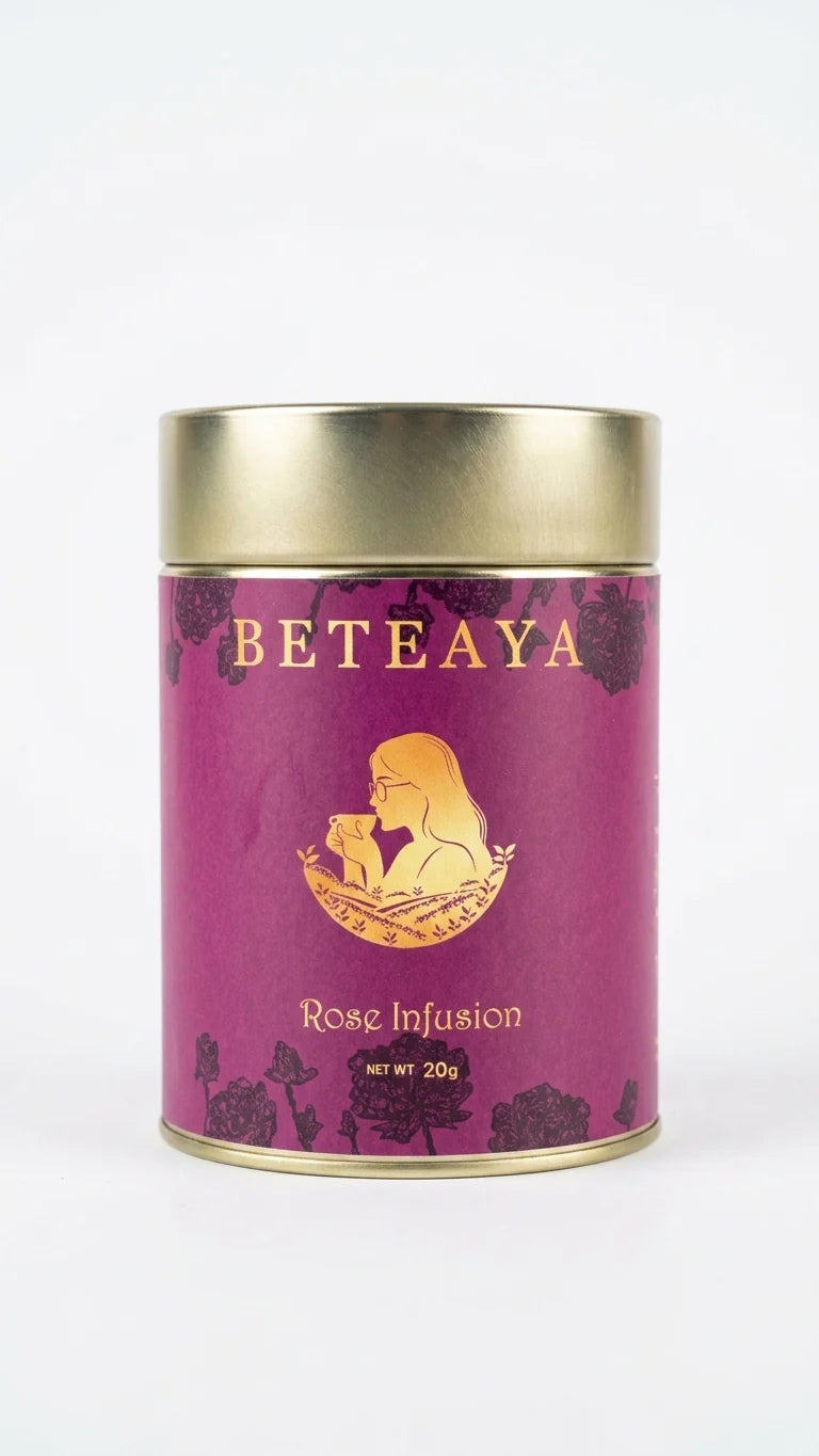 BETEAYA Caffeine‑Free Rose Herbal Infusion